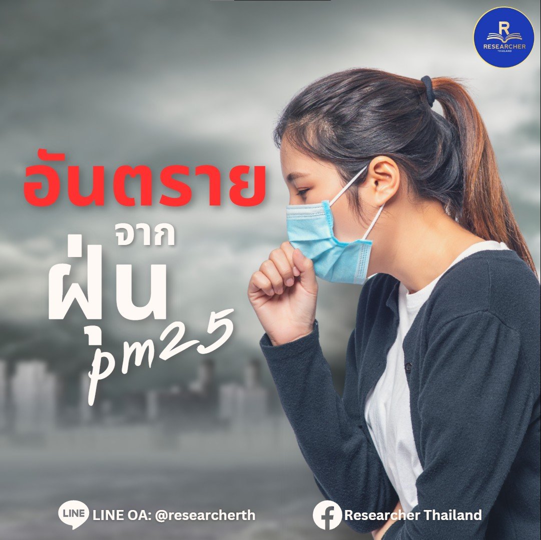 อันตรายจากฝุ่นpm2.5